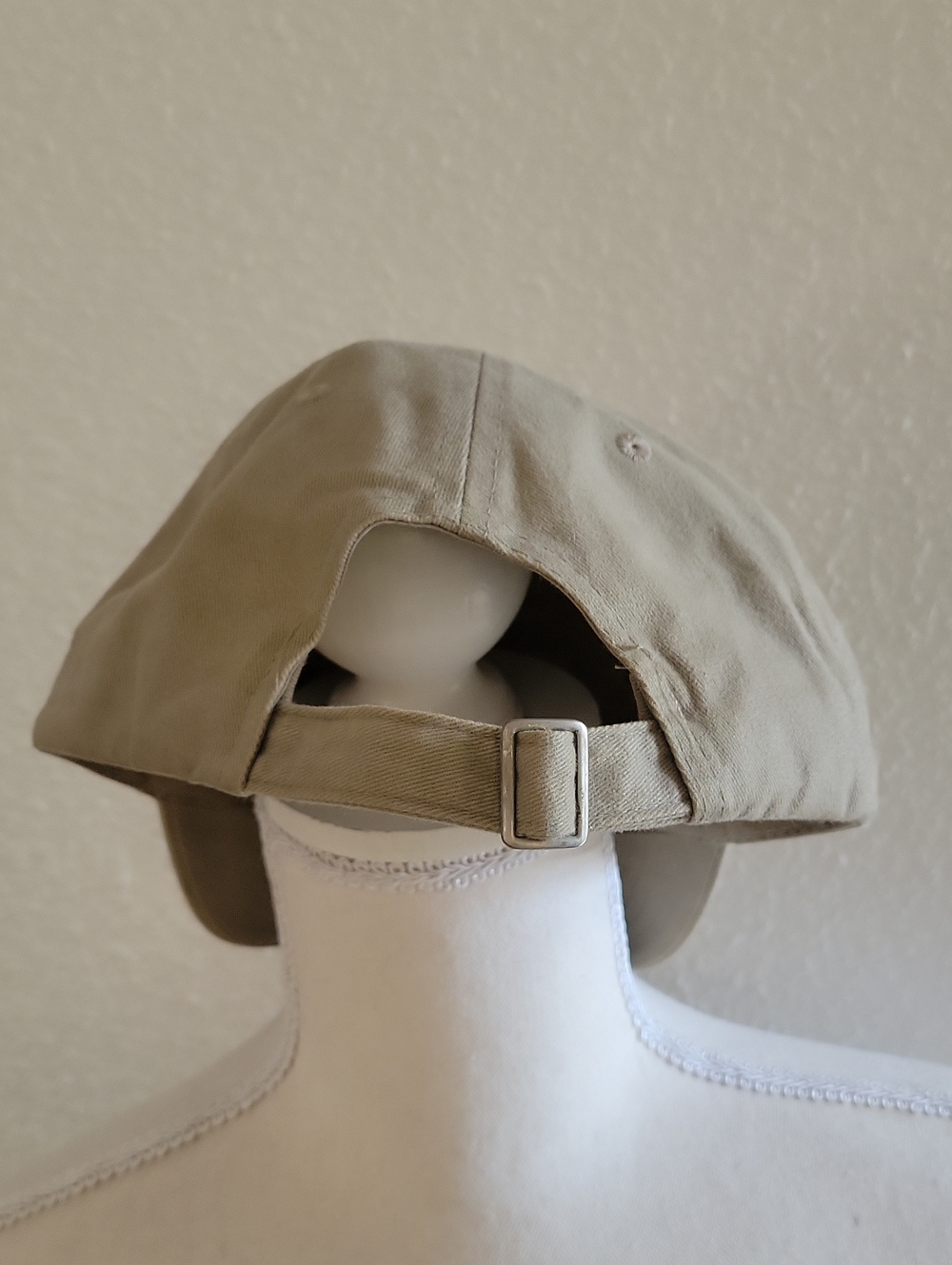 Lambda Chi Alpha PORT & Company Adjustable Khaki Tan Hat like new - Picture 4 of 5
